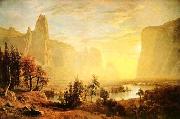 Albert Bierstadt The Yosemite Valley oil on canvas